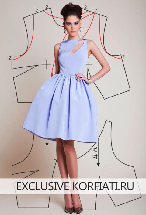 Blue-dress