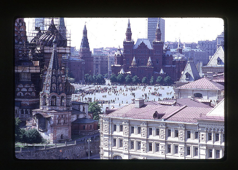 672 Москва 1969 года в объективе американского фотографа